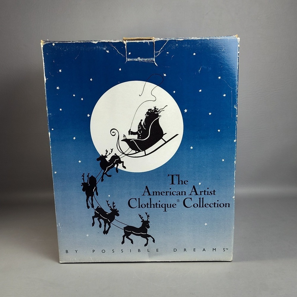 Vintage Possible Dreams Clothtique The Magic of Christmas Santa On Horse 1991 - Picture 16 of 16